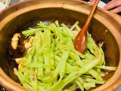 虾酱啫通菜梗-啫神·广州地标美食(北京路店)