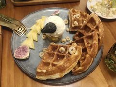 芝士芋泥夹心松饼-春风·有糖(崇宁路店)