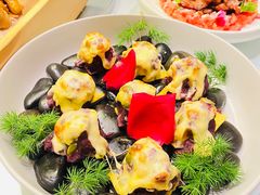 夏威夷坚果焗紫薯-花开餐厅(环湖中路店)