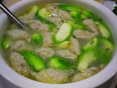 鲮鱼丸胜瓜汤-老字号蛇口德记烧腊饭店·海鲜加工