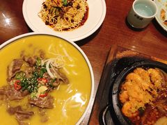 石板蒜蓉虾-小菜园新徽菜(芜湖万达店)