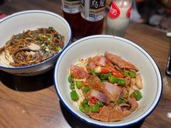辣蓬蓬的猪肝拌面-毒蛇面馆(人民广场店)