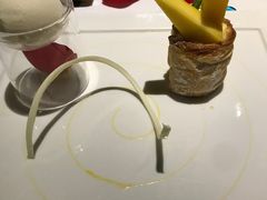 法式芒果拿破仑佐椰香冰激凌-王品牛排(郑州大卫城店)