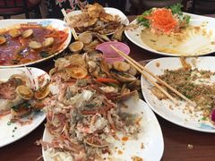 -班赞海鲜市场胖阿姨加工点