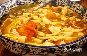 Sichuan Noodles with Meat Strips