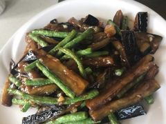 茄子炒豆角-福寿斋·老北京铜锅涮肉·烤鸭(顺义总店)