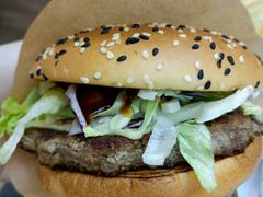 意式黑醋烧烤风味安格斯厚牛堡-麦当劳(西客站店)