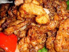 炒烤肉细节-苏力坦新疆特色(东直门店)