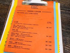 菜单-RAC BAR(安福路店)