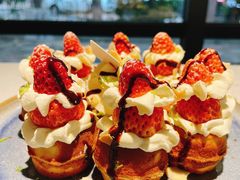 草莓忌廉华夫饼-BE BRIGHT KITCHEN(正佳广场店)