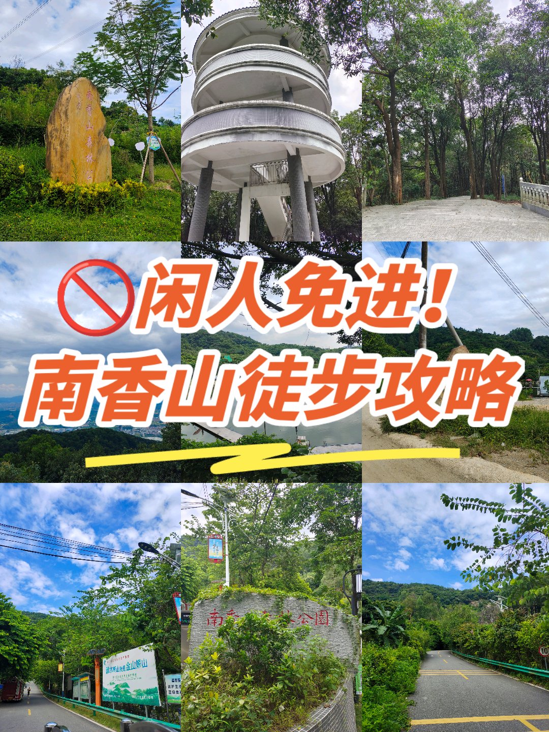 南香山森林公园入口图片