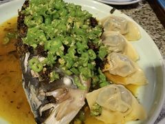 马齿苋酱蒸鱼头-南京大牌档(香港广场店)