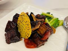 黑金雪花牛肉粒-上海和平饭店龙凤厅 Dragon Phoenix