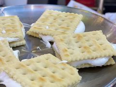 现烤棉花糖苏打饼干-玄希浪漫厨房·韩料烤肉(湖滨银泰in77店)