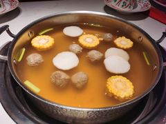 手锤牛筋丸汤底-汕头八合里海记牛肉店(清河店)