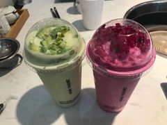 火龙果酸奶-茉酸奶(松江开元地中海店)