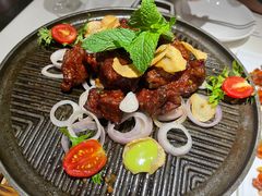 青芥香蒜牛柳粒-唐廊烤鸭店(工体店)