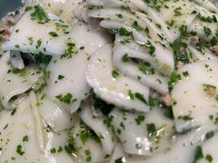 荠菜肉丝炒年糕-慈城年糕主题餐厅