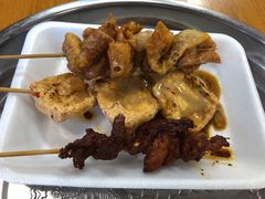 炸肉串-谢怀亮芝麻茶