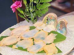 生猛鲍鱼片-禄婶鸡煲·打边炉