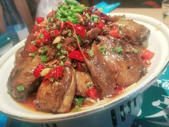 干锅鸭头-爱妻鱼•老体北重庆水煮鱼•川菜(白云路店)