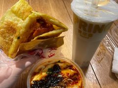 葱油蛋饼-老客满蛋饼(双塔市集店)