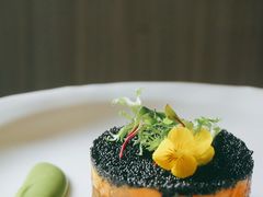 黑鱼籽酱香牛肉木瓜塔塔-王品台塑牛排(成都万象城店)