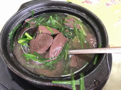 韭菜鸡红汤-区海鸡场饭店(石壁店)