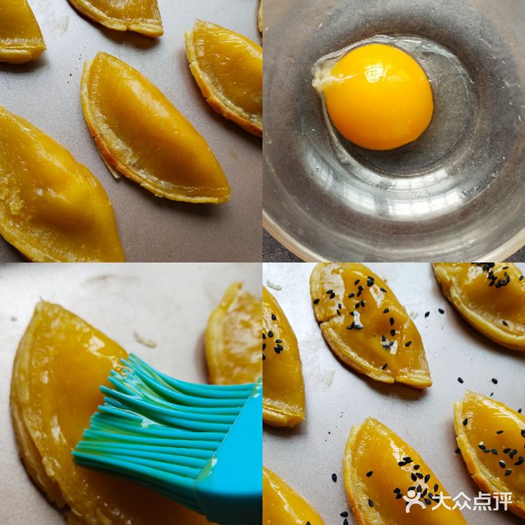 烘焙小白也能完成❗️零失败🔥巨好吃❗酥的掉渣的芒果酥。