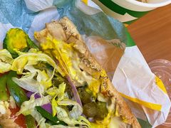 照烧鸡蛋料双拼三明治-赛百味SUBWAY(奥城店)