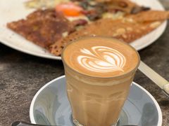 鸡蛋蘑菇熏肉荞麦可丽饼-RAC BAR(安福路店)