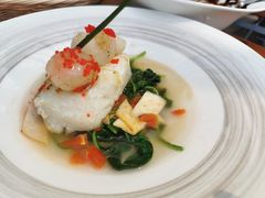 香煎鳕鱼配带子-Paulaner·德国帕拉娜自酿啤酒餐厅(海上世界店)