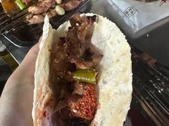 -万家乐带皮五花肉烧烤(临淄大院店)