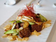 黑椒澳洲和牛粒-龙景轩(香港四季酒店)