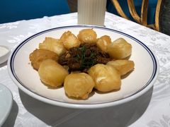脆皮鲜奶拼蚝油牛肉-和记小菜(东方店)