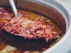 -清真马乐贝腊牛肉蛋黄菜夹馍(马蓉洒金桥店)