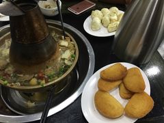 油炸馍片-陆记源·青海土火锅