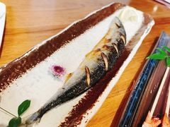 烤秋刀鱼-鹤菊怀石料理(江北店)