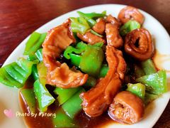 青椒肥肠-同得兴 Since·1995 传统苏式面馆(嘉馀坊店)