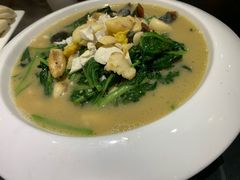 上汤菠菜-晚归月亮湾私家菜(临邑路店)