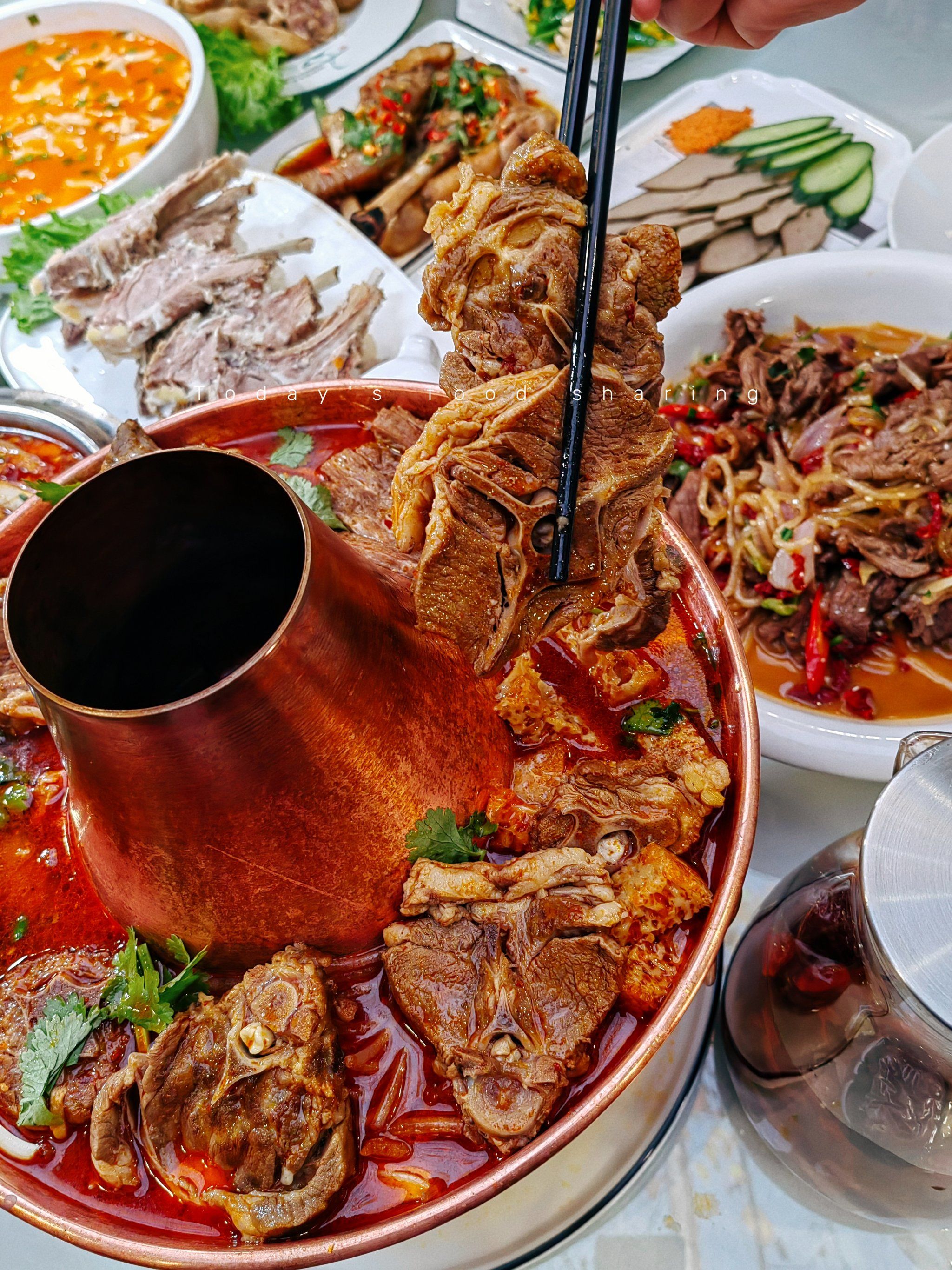 宁夏老马家的手抓羊肉真是正宗又美味