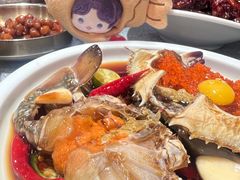 -草家酱蟹炭火烤肉店(珲春南路二店)