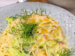 烟熏三文鱼水瓜榴意式细面-Wagas沃歌斯(太古汇店)