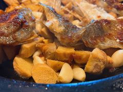 姜豉汁焗开刀海鲈-炳胜品味(海印总店)