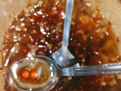 焦糖双色冰粉-鱼酷活鱼烤鱼(梅江印象城店)