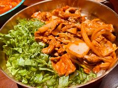 辣猪肉石锅拌饭-양평식당·杨平食堂(华贸店)