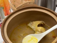 -阿峰饭店·本地土菜馆·农家土鸡煲·一品神仙鸡(报福店)