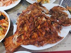 -北京龙庆四季香农家饭庄·灶台鱼·碳烤虹鳟鱼(龙庆峡店)