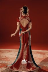 点击看大图 -艾拉·女王婚纱礼服馆