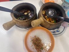-长城砂煲田鸡粥